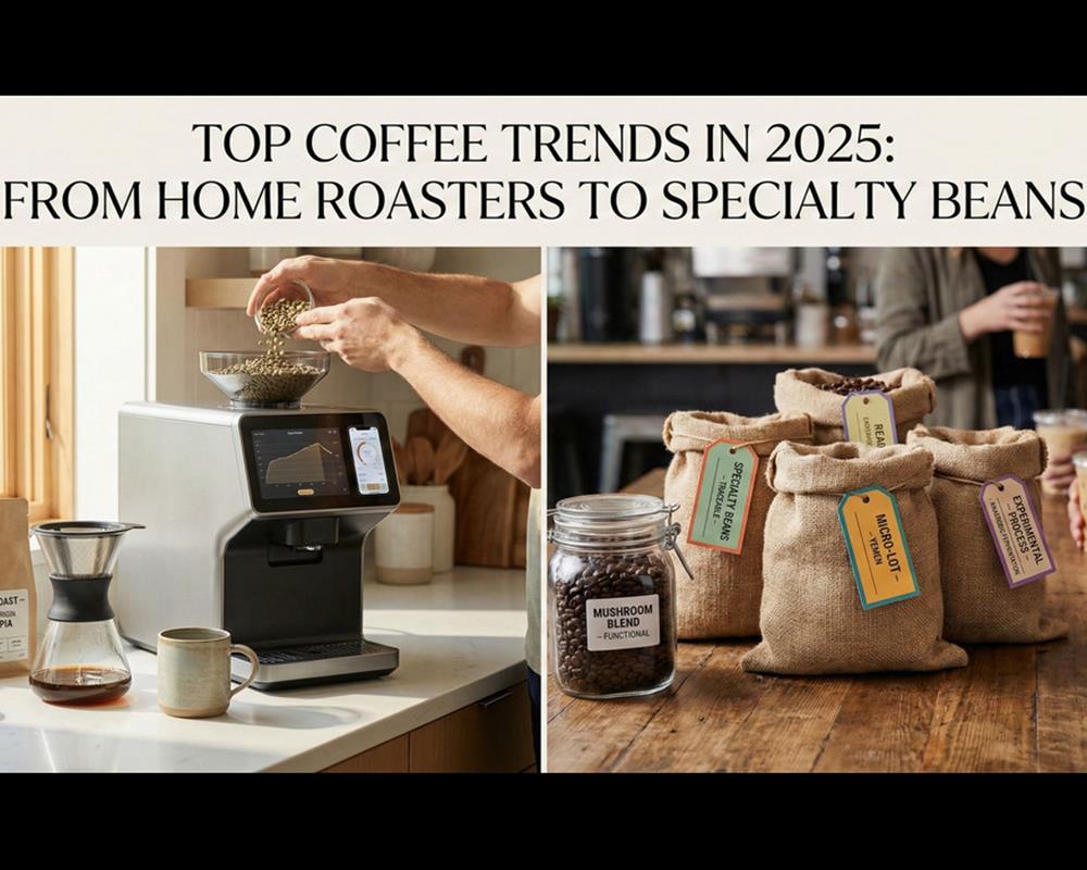 “Top Coffee Trends in 2025: From Home Roasters to Specialty Beans”
